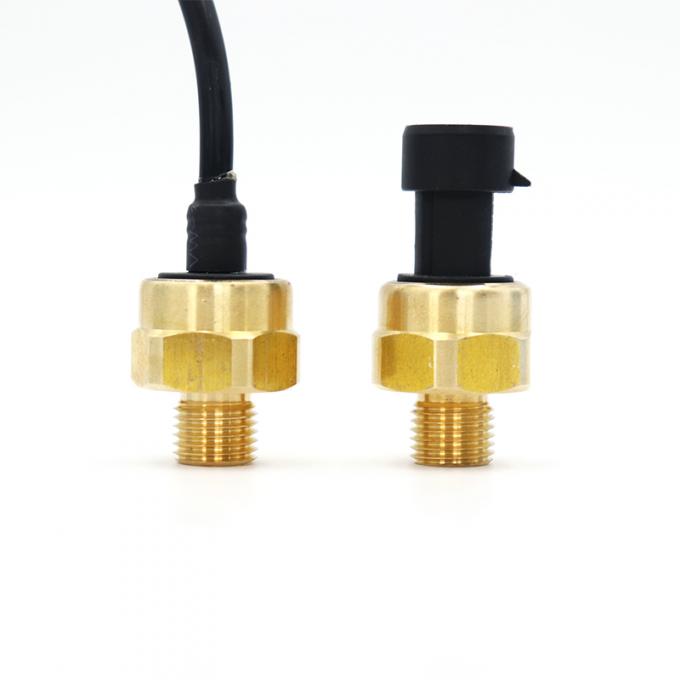 Chống ăn mòn 4.5VDC Brass Brass Máy phát áp lực gốm 2